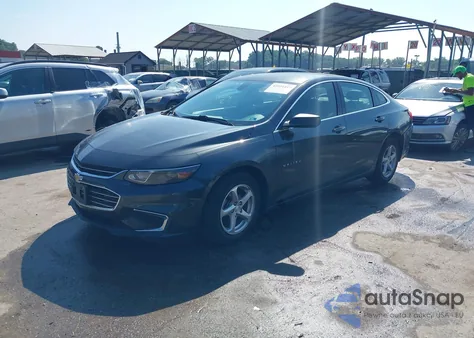 2017 Chevrolet Malibu Ls из США, поврежденный, VIN 1G1ZB5ST0HF101269